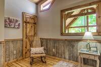 Bedroom of Afternoon Delight - 1 bedroom cabin near Pigeon Forge